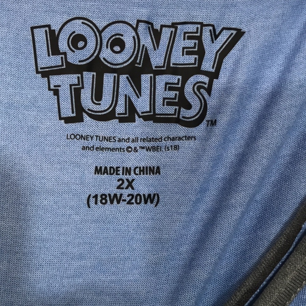 Looney Tunes Embroidered Patchwork Character Tank… - image 3